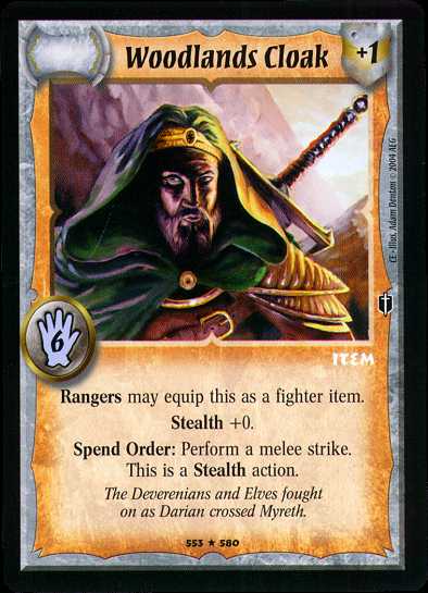 Woodlands Cloak - Foil